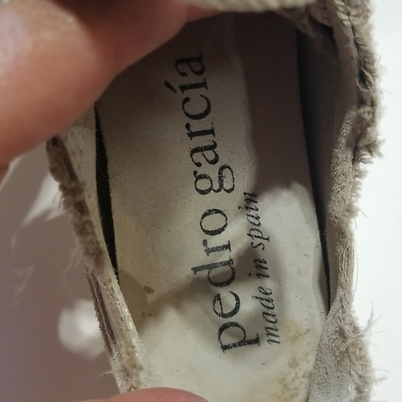 PEDRO GARCIA Champagne Parson Satin Sneaker -made in Spain - Picture 11 of 14